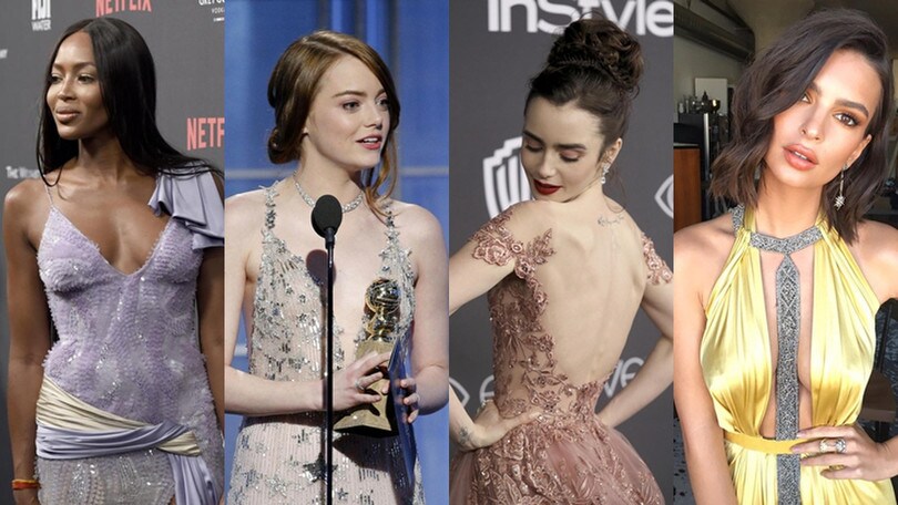 Vip, modelle e attrici: tutto il fascino dei Golden Globe