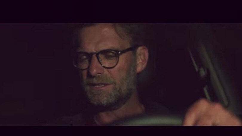 Jurgen Klopp sul set dello spot Mokka X