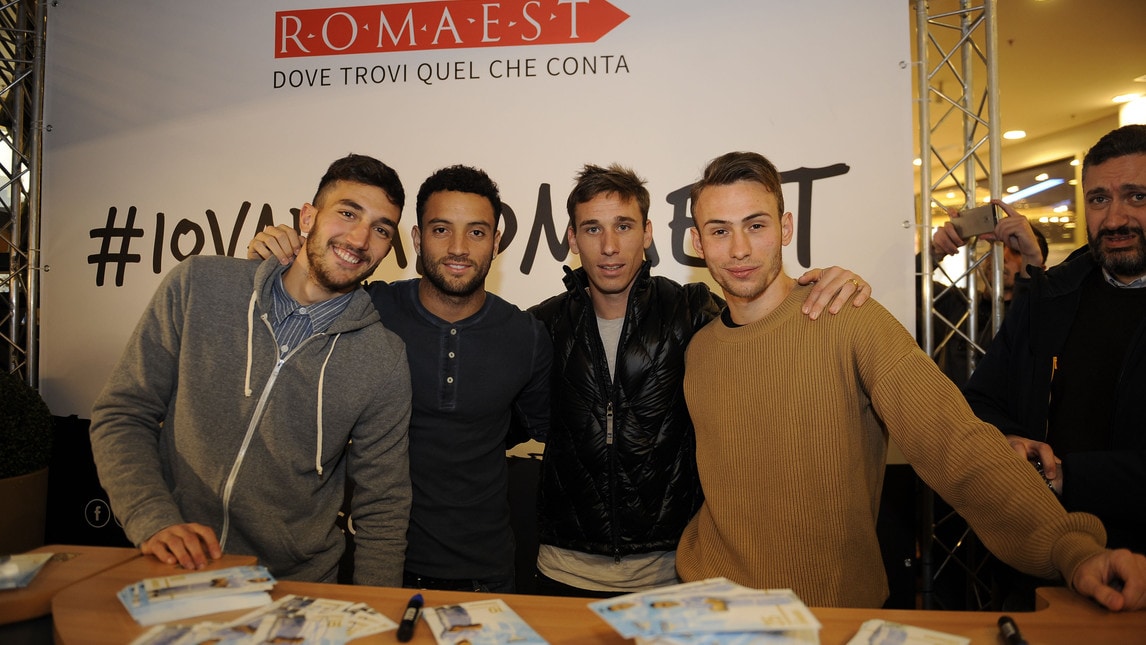 Lazio, quanti tifosi per Biglia, Felipe Anderson, Cataldi e Lombardi