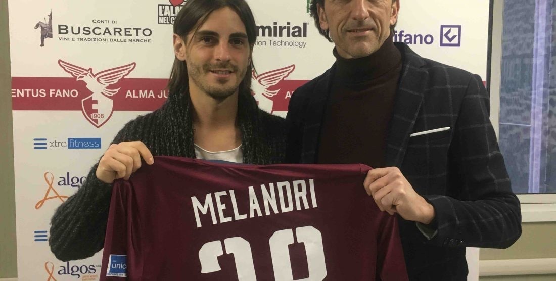 Fano, l'attaccante Melandri a titolo definitivo dal Parma