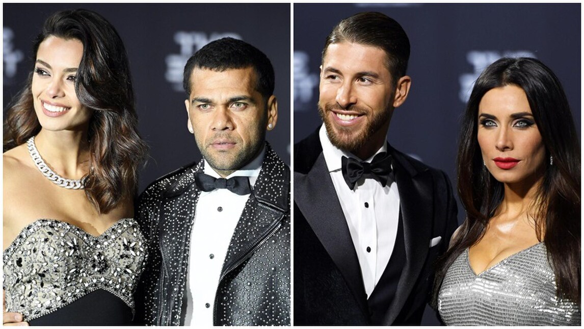 Fifa World Player, il red carpet si illumina di wags