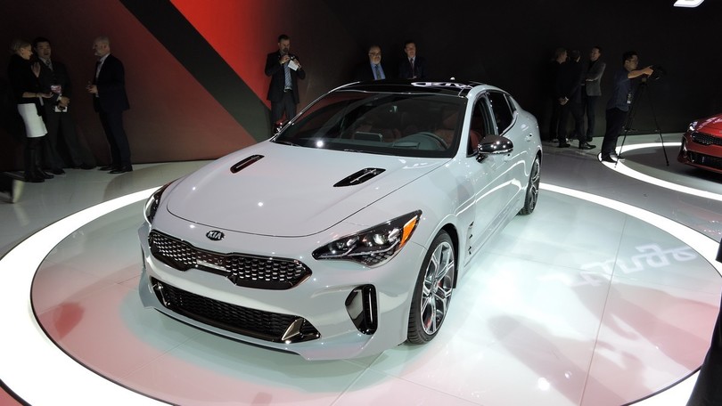 Detroit live, Kia Stinger GT l'ammiraglia da 370 CV
