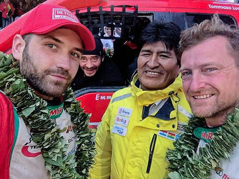 Dakar 2017, che impresa per Tassi