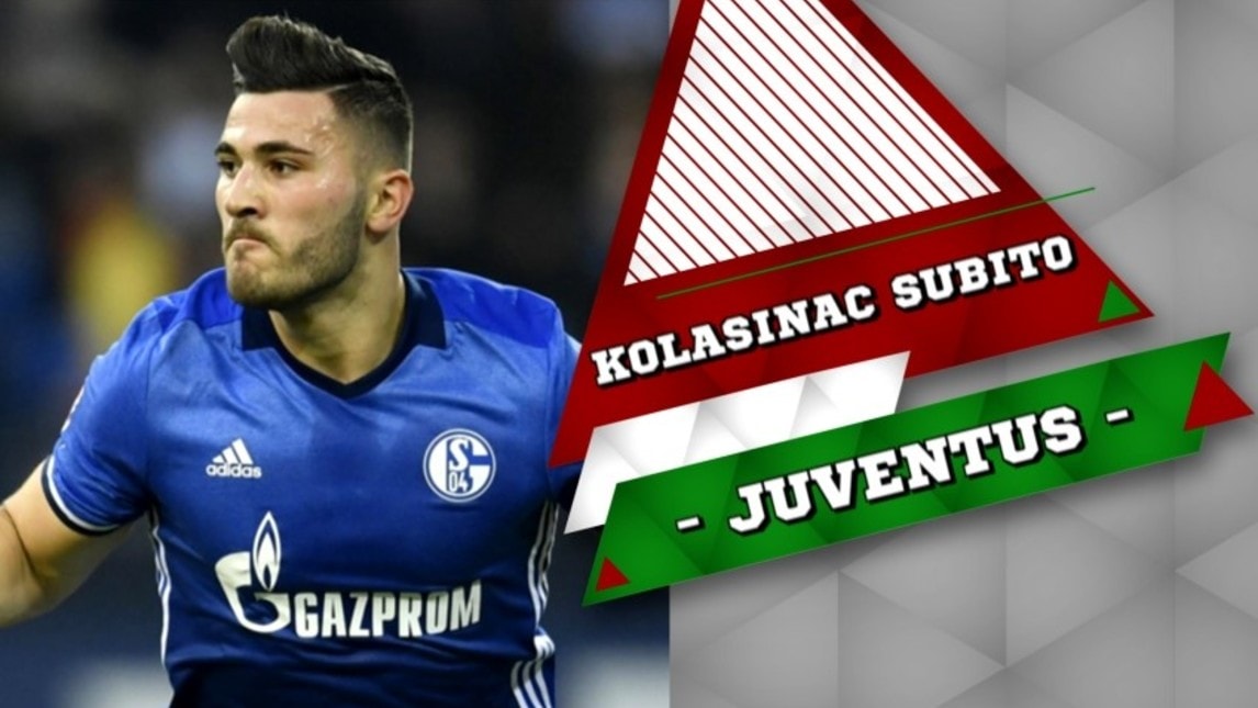 Juventus, subito Kolasinac per sostituire Evra