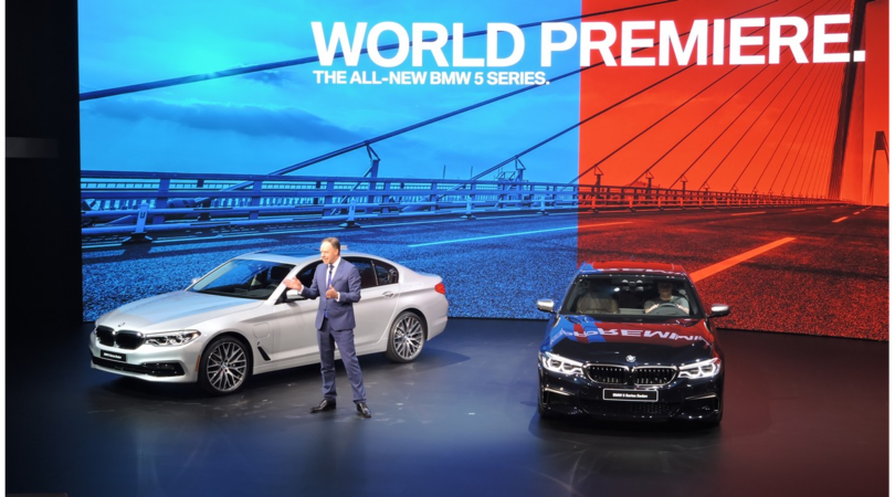 Detroit live, la nuova BMW Serie 5