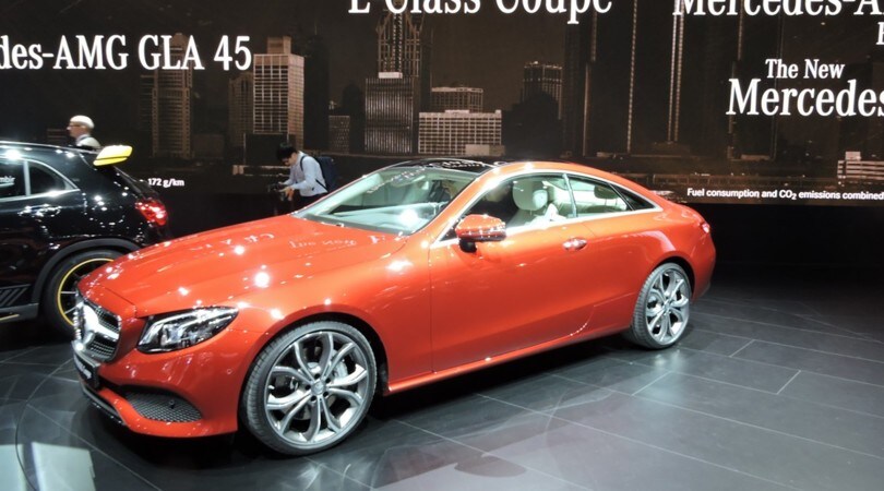 Detroit Live, Mercedes E Coupé, first class