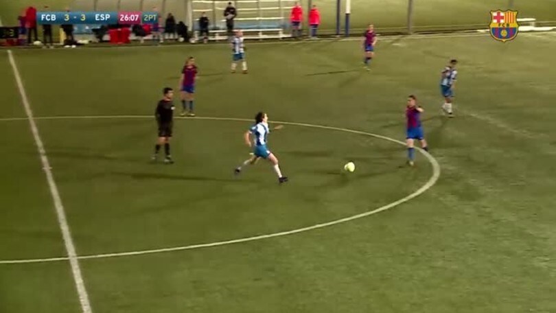 Claudia, gol pazzesco con il Barcellona