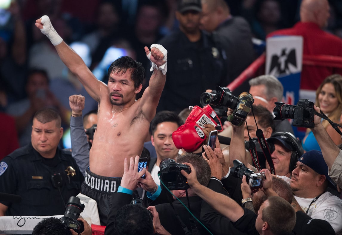 Pacquiao torna sul ring il 23 aprile