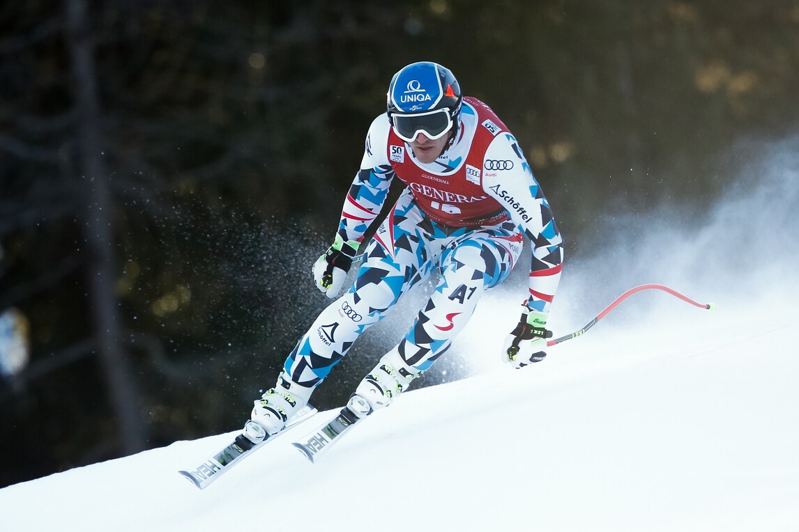 Wengen, Mayer il più veloce. Fill sesto nella discesa