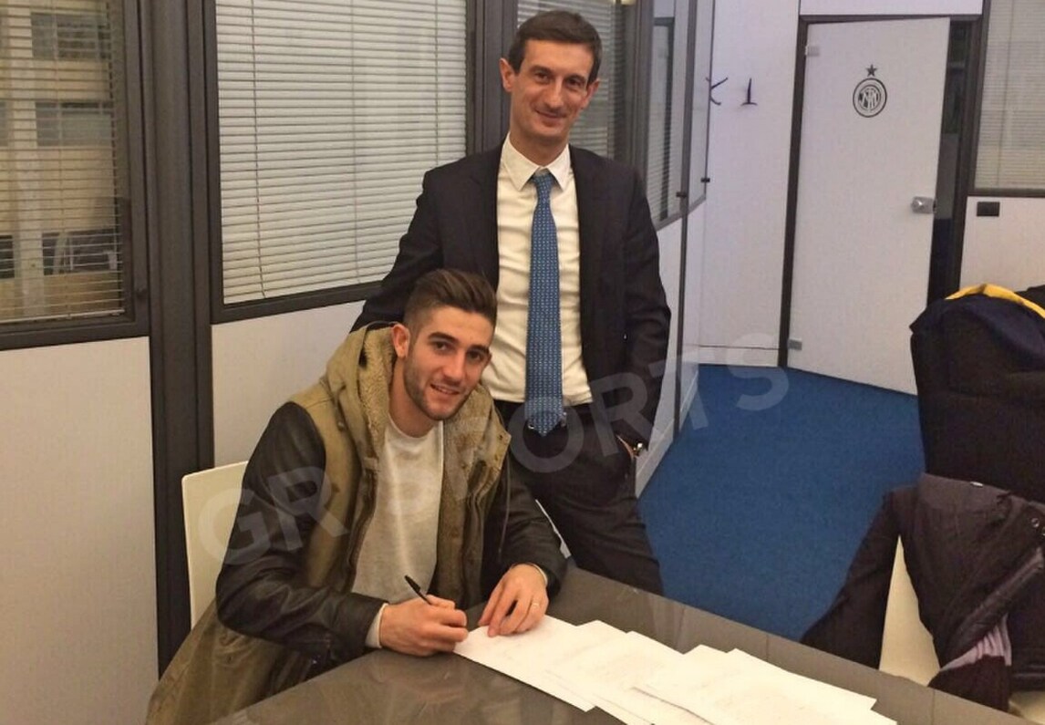Inter, Gagliardini firma fino al 2021