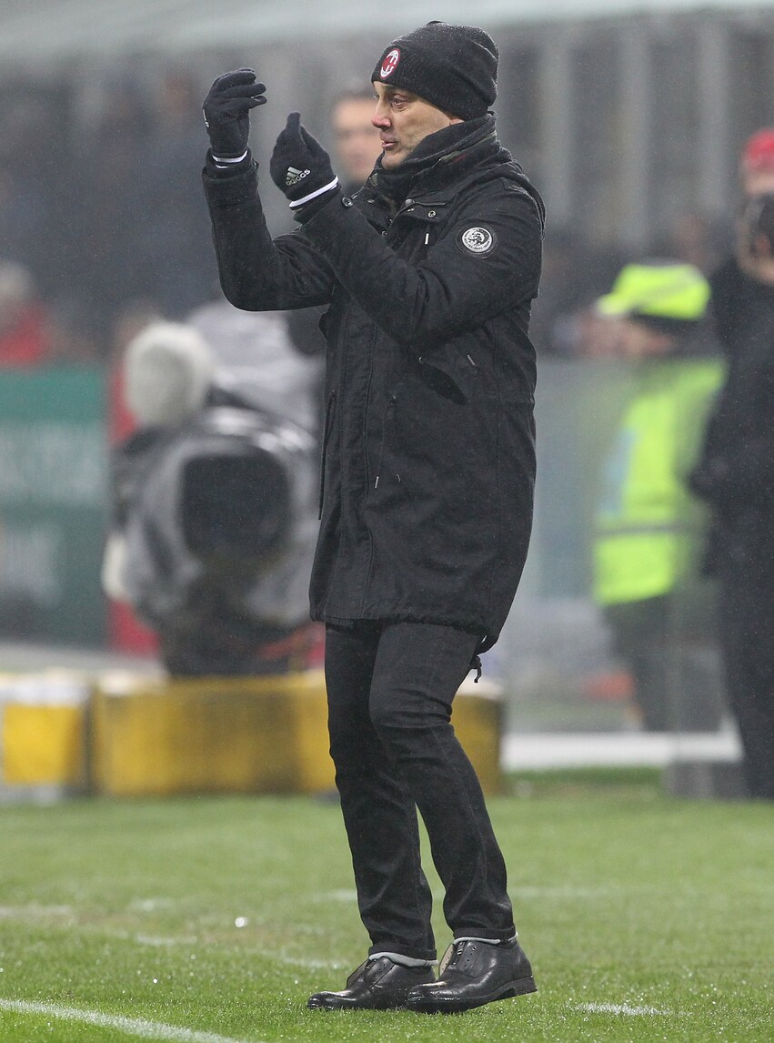 Montella si gode il Milan: «Testa e carattere, vittoria meritata»