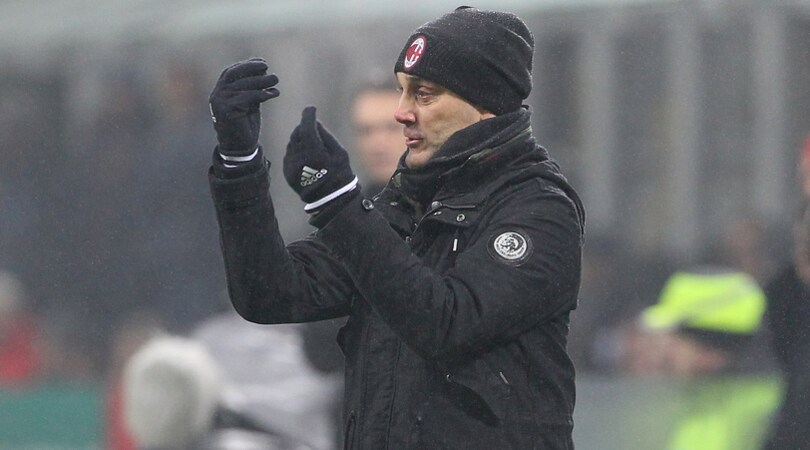 Montella si gode il Milan: «Testa e carattere, vittoria meritata»