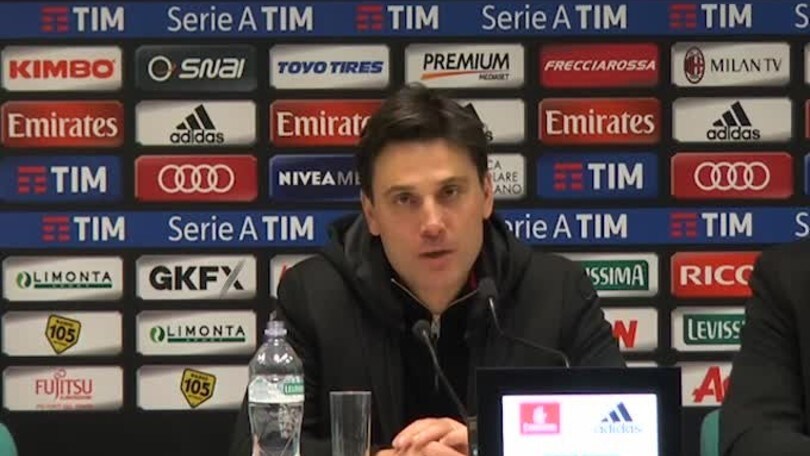 Montella: "E' una grandissima vittoria"