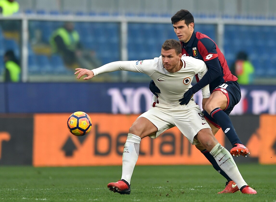 Dzeko si smarca da Cannavaro e giura amore alla Roma