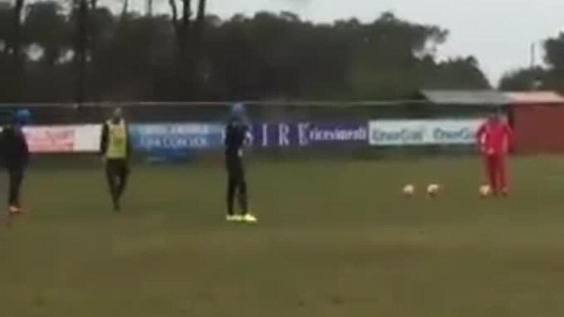 Napoli: Milik si allena a Castel Volturno