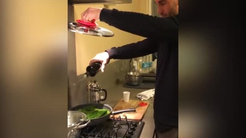 Paolo Cannavaro ai fornelli