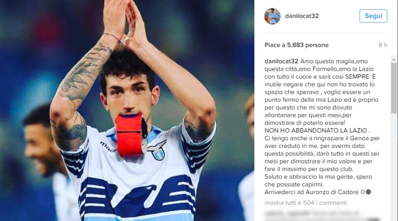 Cataldi: «Non ho abbandonato la Lazio»