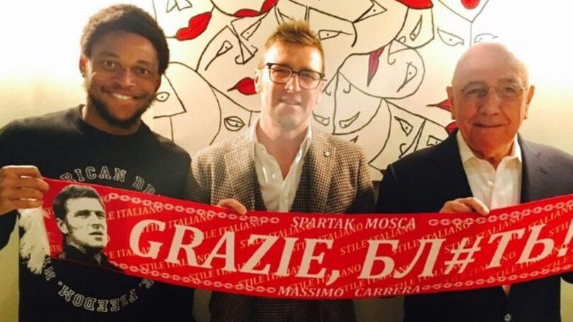 Milan, Luiz Adriano va allo Spartak Mosca