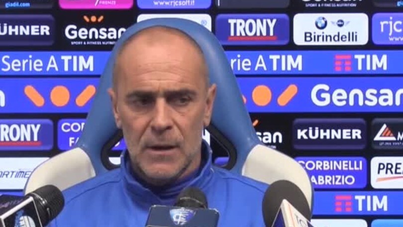 Martusciello: "Serve una prestazione di sostanza"