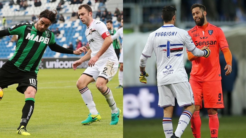 Sampdoria-Empoli 0-0 e Sassuolo-Palermo 4-1, la differenza la fanno le difese