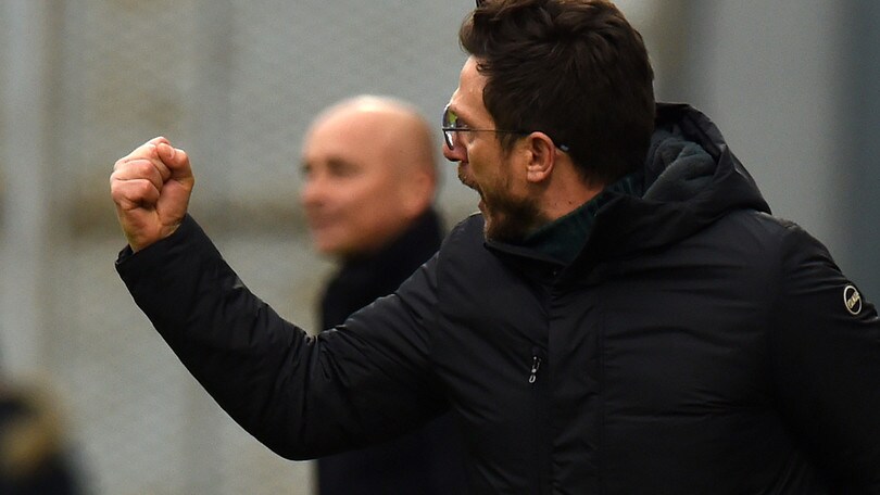 Serie A Sassuolo, Di Francesco: «Prova gagliarda. Felice per i giovani»