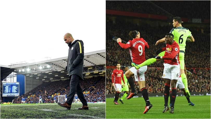 Ibrahimovic aiuta Conte: 1-1 Liverpool. L'Everton ne fa 4 a Guardiola