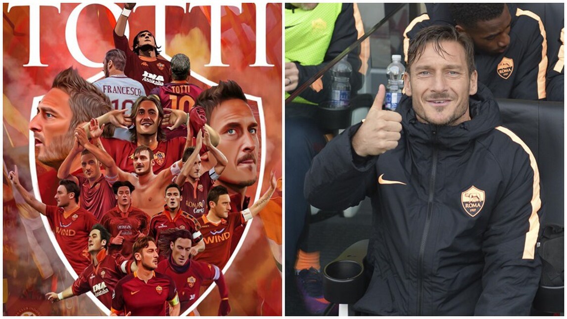 Totti fa la storia: 25 anni di A con la maglia della Roma