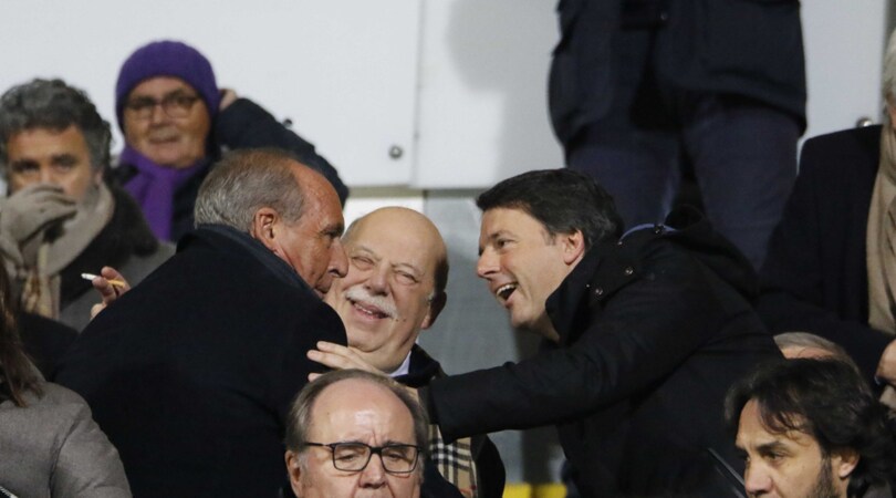 Fiorentina-Juventus, al Franchi ci sono anche Ventura e Renzi
