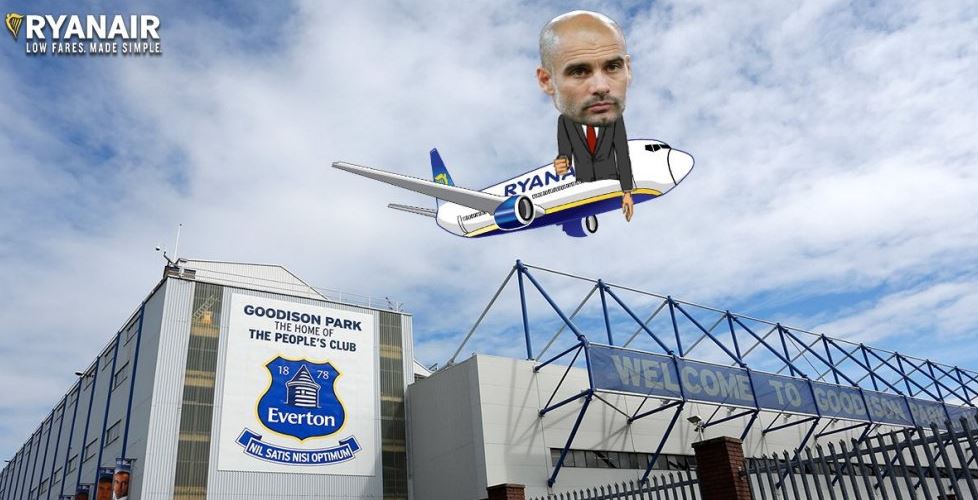 Ryanair scherza su Guardiola: «In fuga a 7.99 sterline»
