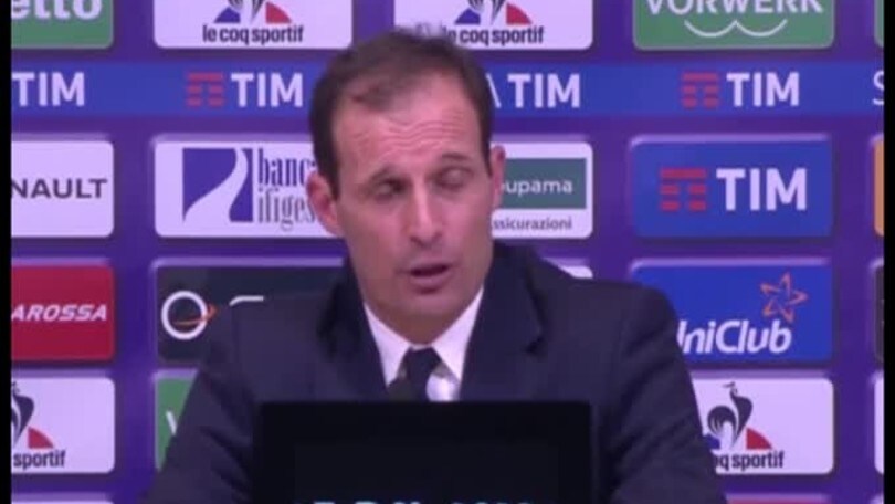 Allegri: "Non mi preoccupa niente"