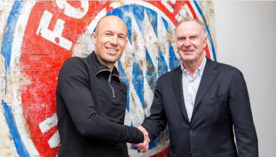 Il Bayern blinda Robben: prolungato il contratto fino al 2018