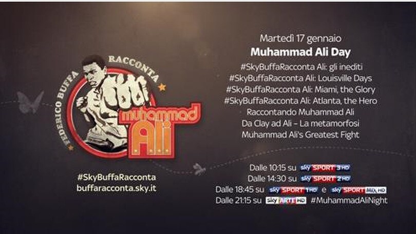 Muhammad Ali, programmazione speciale su Sky Sport