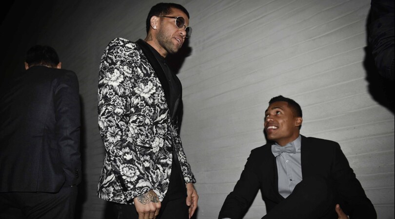 Juventus, Dani Alves maestro di stile alla serata di gala
