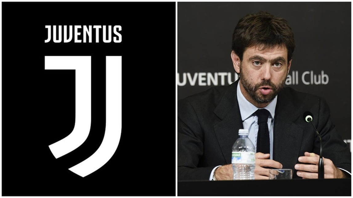 Agnelli presenta il nuovo logo: «Obiettivo leggenda»