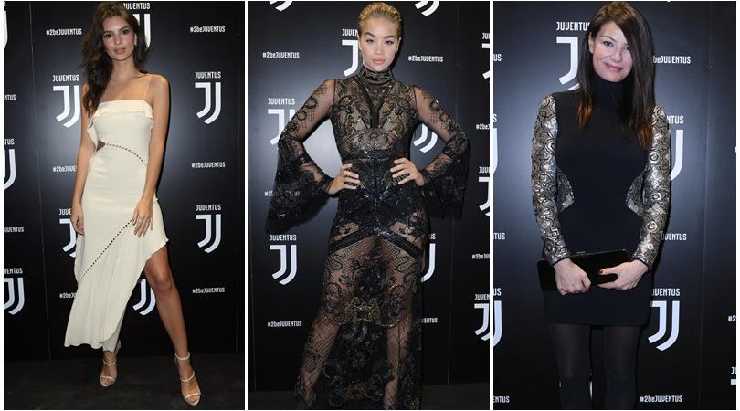 Alla festa per il logo Juventus c'era anche Emily Ratajkowski