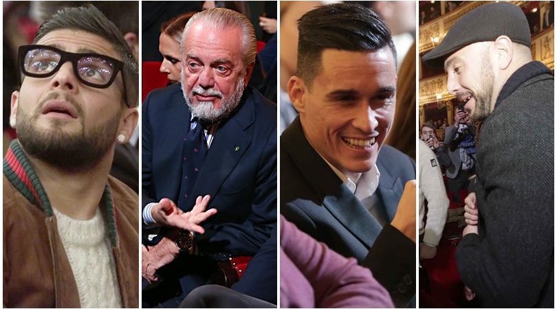 Tanto Napoli al teatro San Carlo per lo spettacolo di Diego Maradona