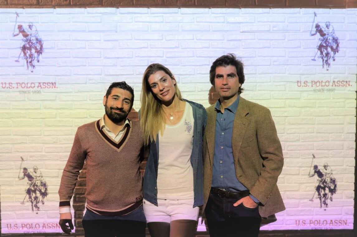 Francesca Piccinini a Pitti Uomo con U.S. Polo Assn.