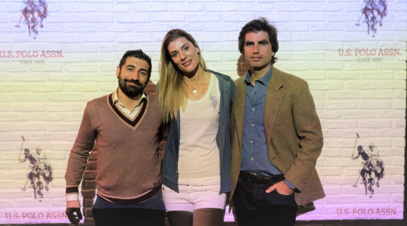 Francesca Piccinini a Pitti Uomo con U.S. Polo Assn.