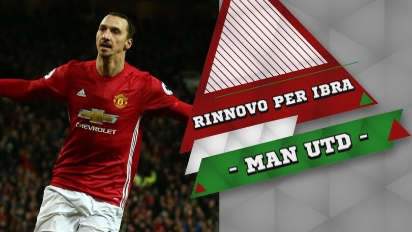 Man Utd, pronto rinnovo per Ibrahimovic