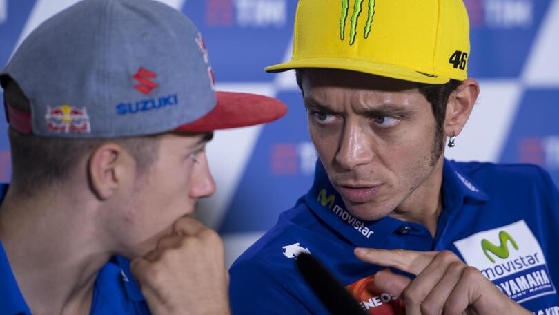 MotoGp, Rossi: «Viñales? Va già troppo veloce!»