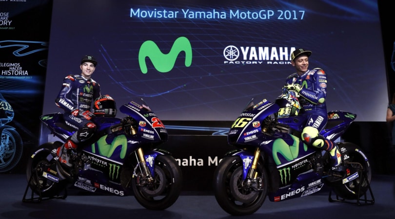 MotoGp, presentata la nuova Yamaha M1