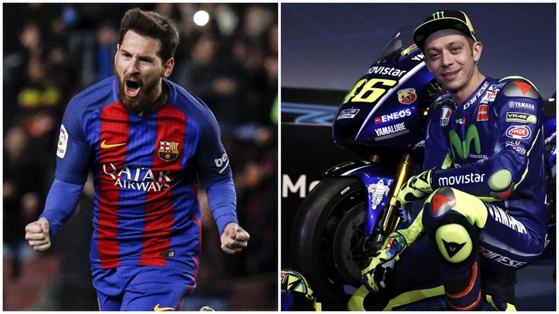 Valentino Rossi: «Messi non ha rinnovato perché sta aspettando l'Inter»