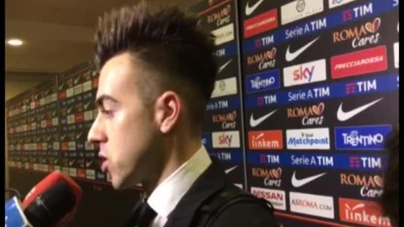 El Shaarawy: "Ci fosse la curva sarebbe meglio"