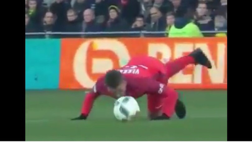 Verratti, retropassaggio di testa e incredibile giallo!
