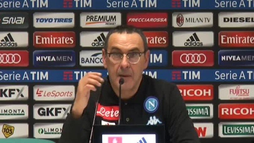 Sarri: "Sono molto contento"