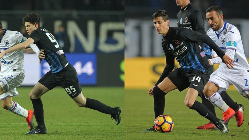 Atalanta, contro la Sampdoria scendono in campo due 17enni
