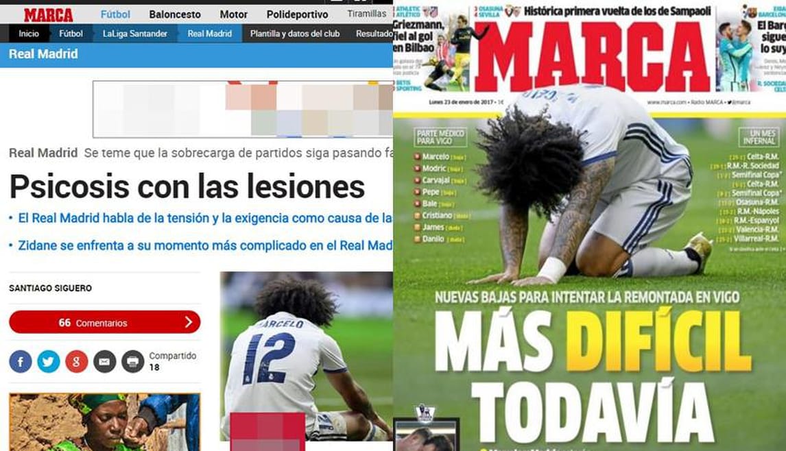 Real Madrid, psicosi infortuni: Modric, 10 giorni stop. Marcelo salta il Napoli