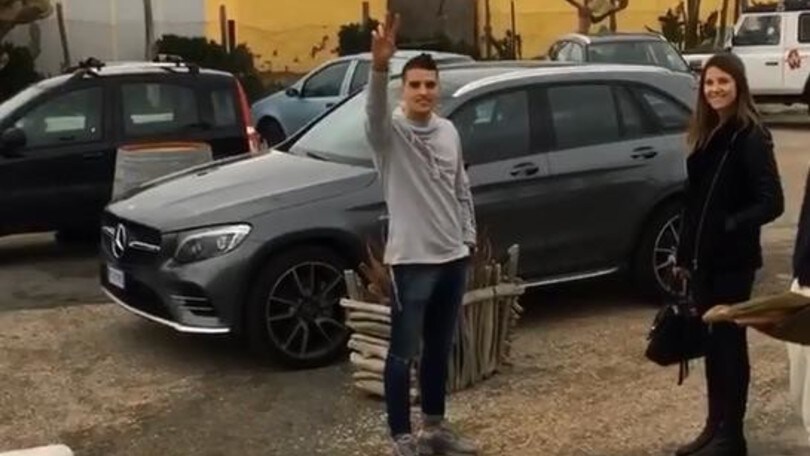 Fazio e Lamela: pranzo di pesce vicino Roma