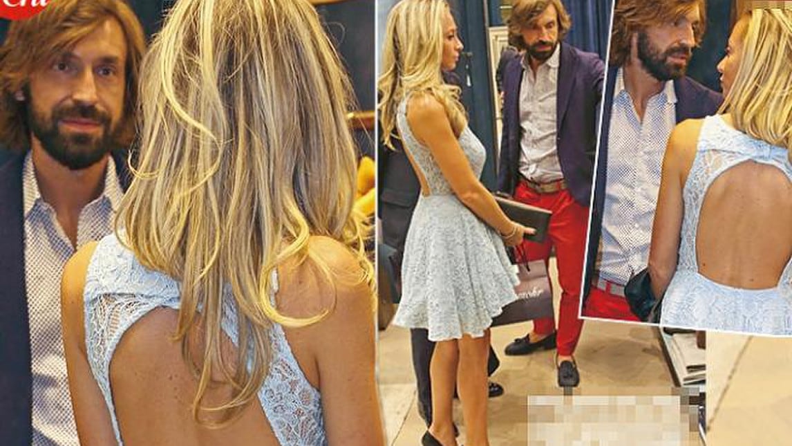 Pirlo di nuovo papà: Valentina Baldini aspetta due gemelli
