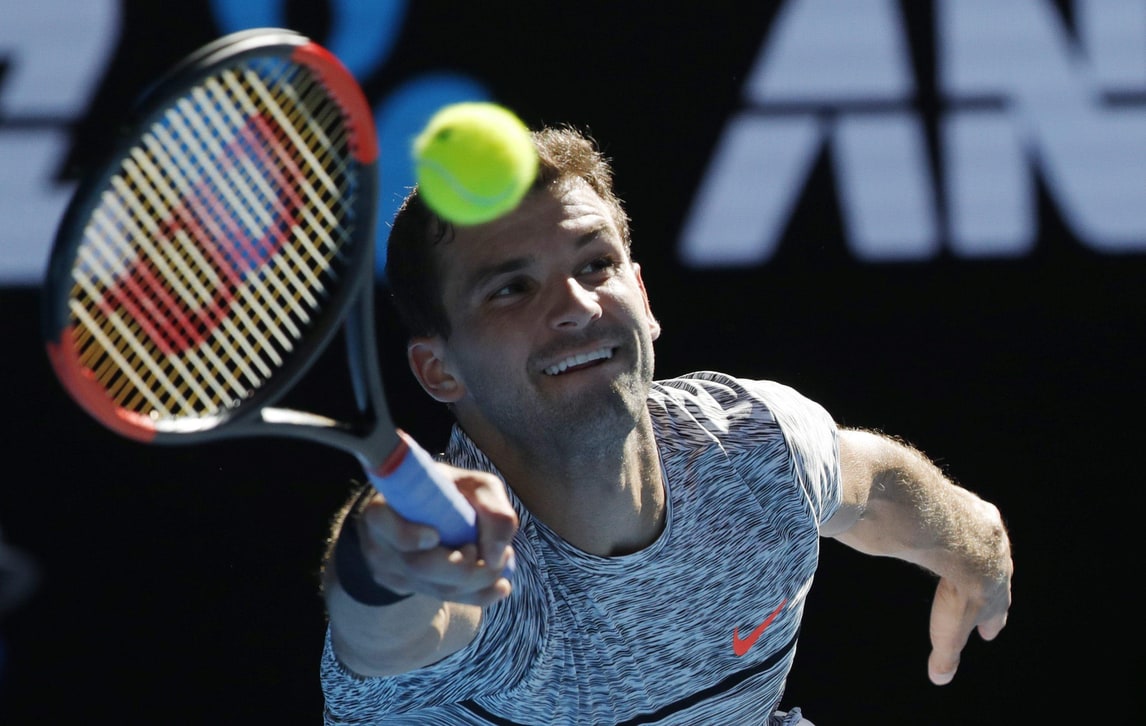 Tennis, Australian open: Dimitrov conquista la semifinale. Sfiderà Nadal